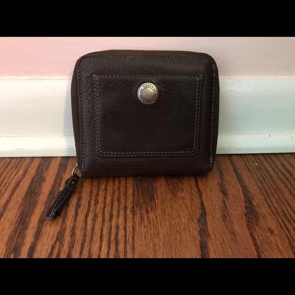 Coach Zip Around Wallet, Small